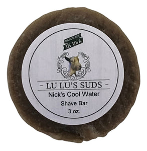 Nick's Cool Water Nick's Shave Bar 3 oz.