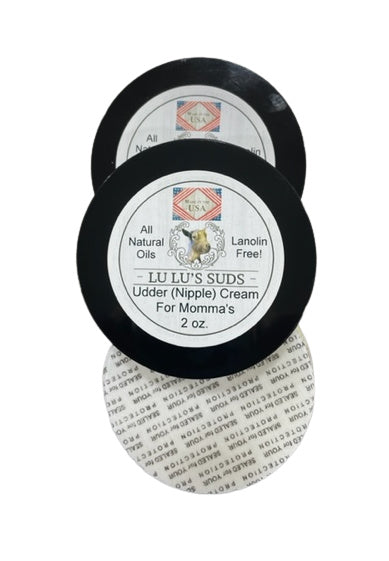 Udder (Nipple) Cream For Momma's 2 oz.